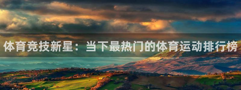  3377体育犯法吗：体育竞技新星：当下最热门的体育运动排行榜